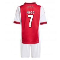 Ajax Raul Moro #7 Replika babykläder Hemmaställ Barn 2025-26 Kortärmad (+ korta byxor)